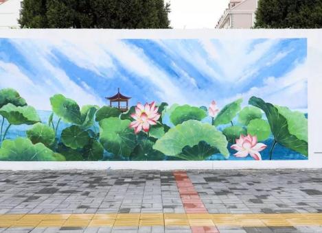 公安墙绘施工材料制作工艺说明