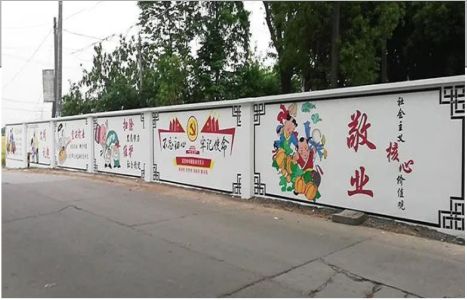 公安手绘墙画在现实中主要有哪些应用？