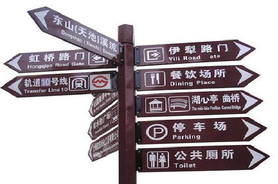 公安标牌的基本功能。
