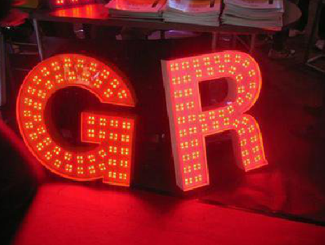 公安LED发光字常见的安装误区。